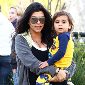Kourtney Kardashian, Mason Disick Kourtney Kardashian, Mason Disick